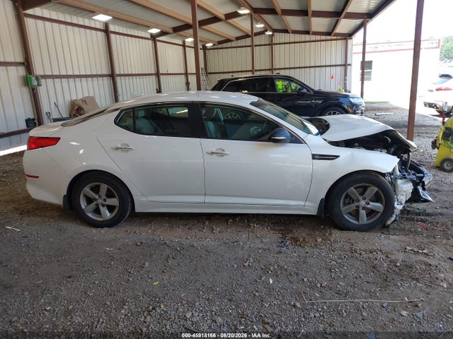 2015 Kia Optima Lx მანქანა იყიდება აუქციონზე, vin: KNAGM4A70F5627232, აუქციონის ნომერი: 45918166