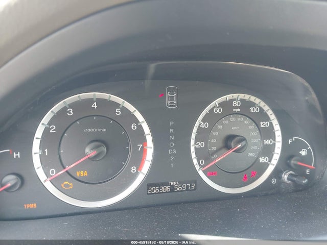 Aukcja sprzedaży 2009 Honda Accord 2.4 Lx, vin: 1HGCP26349A101301, numer aukcji: 45918192
