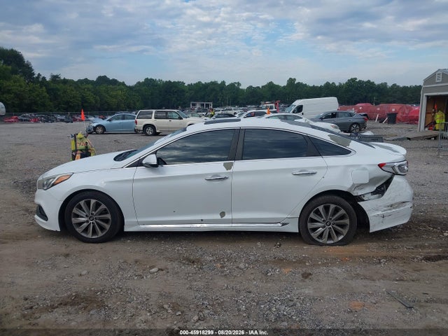 2016 Hyundai Sonata Sport მანქანა იყიდება აუქციონზე, vin: 5NPE34AF1GH428776, აუქციონის ნომერი: 45918299