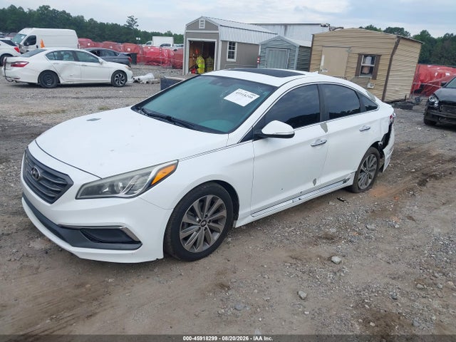 2016 Hyundai Sonata Sport მანქანა იყიდება აუქციონზე, vin: 5NPE34AF1GH428776, აუქციონის ნომერი: 45918299