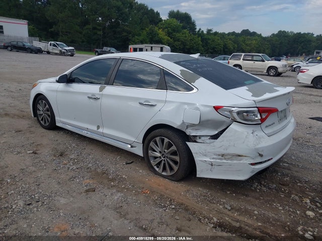 2016 Hyundai Sonata Sport მანქანა იყიდება აუქციონზე, vin: 5NPE34AF1GH428776, აუქციონის ნომერი: 45918299