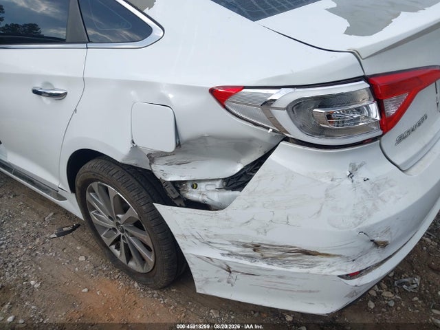 2016 Hyundai Sonata Sport მანქანა იყიდება აუქციონზე, vin: 5NPE34AF1GH428776, აუქციონის ნომერი: 45918299