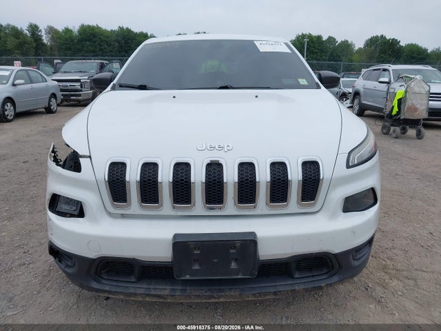2014 Jeep Cherokee Sport მანქანა იყიდება აუქციონზე, vin: 1C4PJMAB6EW121431, აუქციონის ნომერი: 45918375