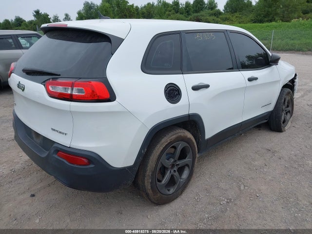 2014 Jeep Cherokee Sport მანქანა იყიდება აუქციონზე, vin: 1C4PJMAB6EW121431, აუქციონის ნომერი: 45918375