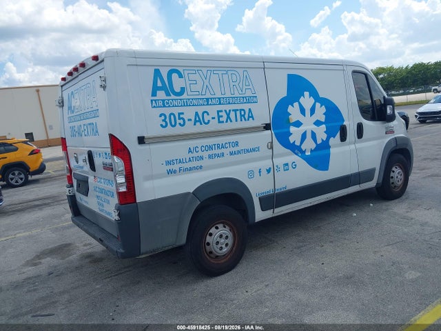 Продажа на аукционе авто 2017 Ram Promaster 1500 Low Roof 136 Wb, vin: 3C6TRVAG3HE536074, номер лота: 45918425
