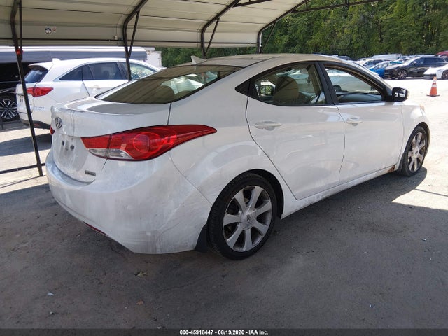 Продаж на аукціоні авто 2013 Hyundai Elantra Limited, vin: 5NPDH4AE6DH183165, номер лоту: 45918447