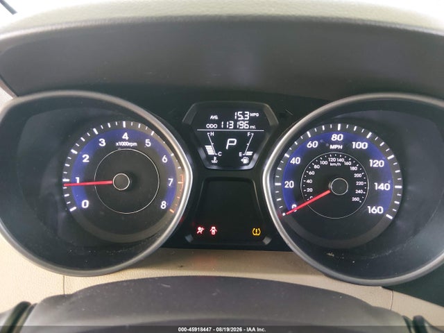 Продаж на аукціоні авто 2013 Hyundai Elantra Limited, vin: 5NPDH4AE6DH183165, номер лоту: 45918447