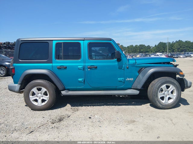 Aukcja sprzedaży 2019 Jeep Wrangler Unlimited Sport S 4x4, vin: 1C4HJXDN7KW617619, numer aukcji: 45918510