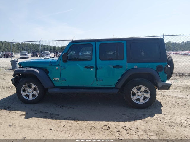 Aukcja sprzedaży 2019 Jeep Wrangler Unlimited Sport S 4x4, vin: 1C4HJXDN7KW617619, numer aukcji: 45918510