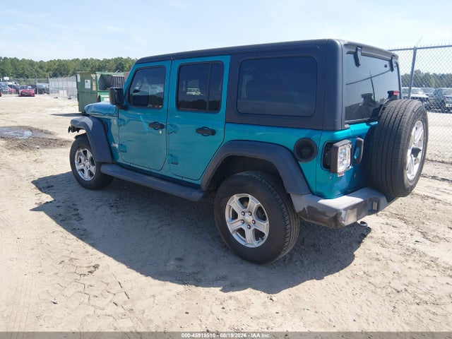Aukcja sprzedaży 2019 Jeep Wrangler Unlimited Sport S 4x4, vin: 1C4HJXDN7KW617619, numer aukcji: 45918510