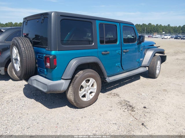 Aukcja sprzedaży 2019 Jeep Wrangler Unlimited Sport S 4x4, vin: 1C4HJXDN7KW617619, numer aukcji: 45918510