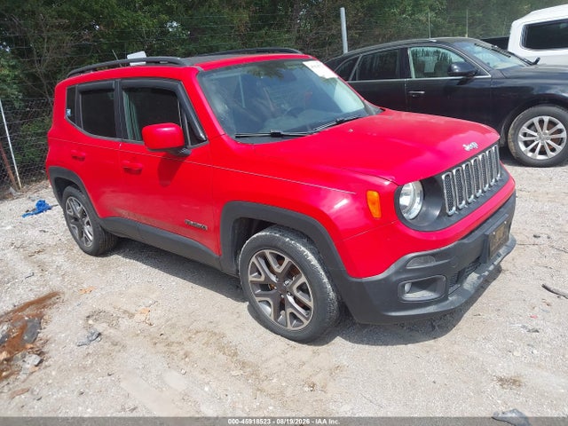 Aukcja sprzedaży 2016 Jeep Renegade Latitude, vin: ZACCJABT5GPD20894, numer aukcji: 45918523