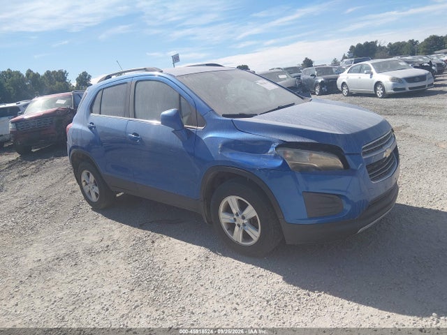 Продажа на аукционе авто 2016 Chevrolet Trax Lt, vin: KL7CJPSB1GB761486, номер лота: 45918524
