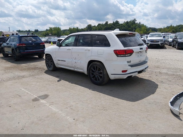 Продажа на аукционе авто 2018 Jeep Grand Cherokee High Altitude 4x4, vin: 1C4RJFCM5JC504825, номер лота: 45918541