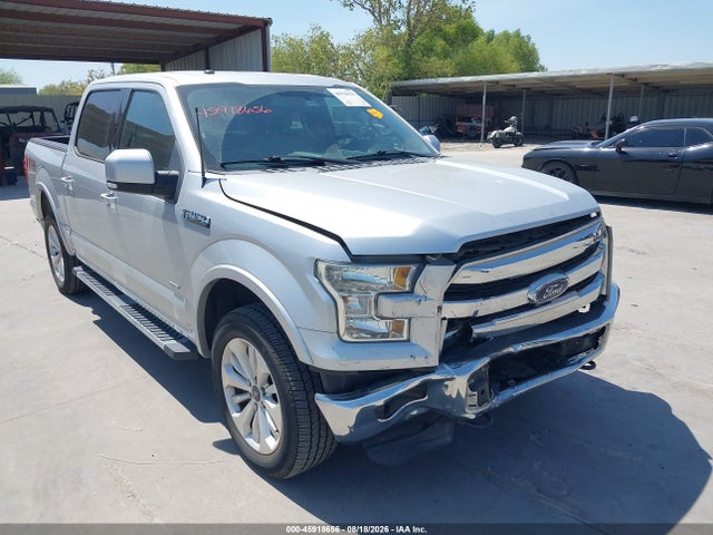 45918656 :رقم المزاد ، 1FTEW1EGXFKD25381 vin ، 2015 Ford F-150 Lariat مزاد بيع