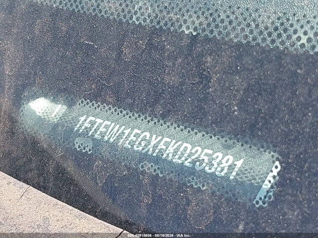 45918656 :رقم المزاد ، 1FTEW1EGXFKD25381 vin ، 2015 Ford F-150 Lariat مزاد بيع