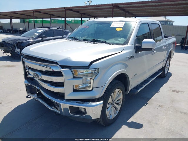 45918656 :رقم المزاد ، 1FTEW1EGXFKD25381 vin ، 2015 Ford F-150 Lariat مزاد بيع