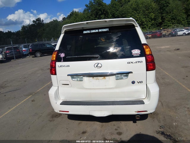 Aukcja sprzedaży 2005 Lexus Gx 470, vin: JTJBT20X250078132, numer aukcji: 45918722