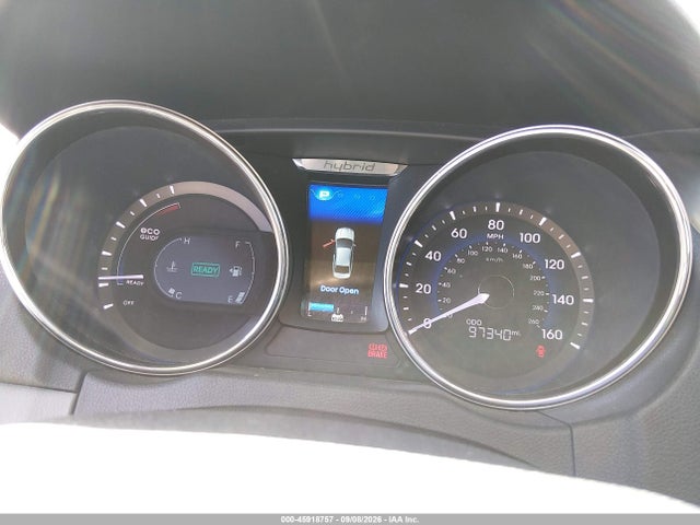 Auction sale of the 2013 Hyundai Sonata Hybrid Limited, vin: KMHEC4A46DA098873, lot number: 45918757
