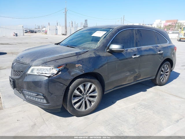 Продаж на аукціоні авто 2014 Acura Mdx Technology Package, vin: 5FRYD3H46EB018381, номер лоту: 45918797