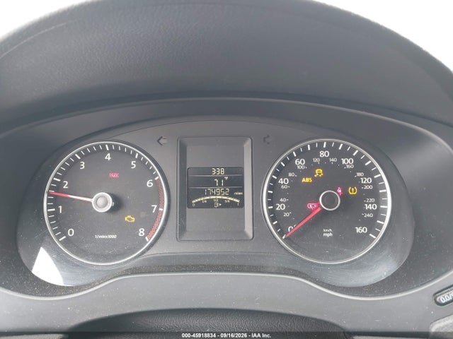 2012 Volkswagen Jetta 2.5l Se მანქანა იყიდება აუქციონზე, vin: 3VWBP7AJ7CM078133, აუქციონის ნომერი: 45918834