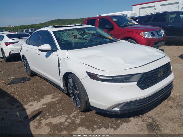 Auction sale of the 2023 Honda Accord Hybrid Touring, vin: 1HGCY2F80PA034721, lot number: 45918915