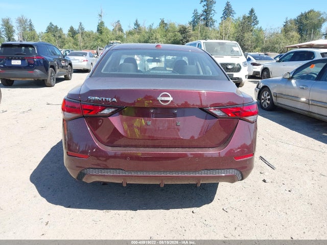 Продаж на аукціоні авто 2025 Nissan Sentra Sv, vin: 3N1AB8CV5SY352815, номер лоту: 45919022