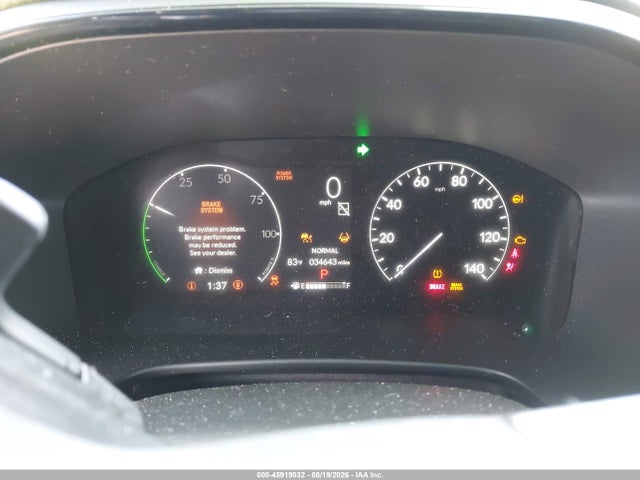 Aukcja sprzedaży 2023 Honda Cr-v Hybrid Sport, vin: 7FARS6H57PE030200, numer aukcji: 45919032