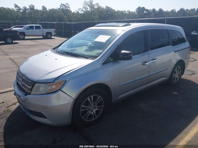 Auction sale of the 2012 Honda Odyssey Ex-l, vin: 5FNRL5H61CB015696, lot number: 45919042