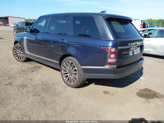 Aukcja sprzedaży 2017 Land Rover Range Rover 5.0l V8 Supercharged Autobiography, vin: SALGV5FE0HA333457, numer aukcji: 45919054