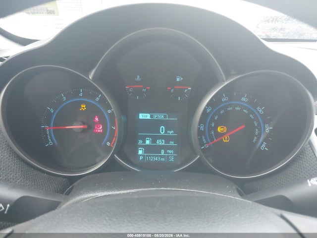 45919100 :رقم المزاد ، 1G1PE5SB5E7358715 vin ، 2014 Chevrolet Cruze 2lt Auto مزاد بيع
