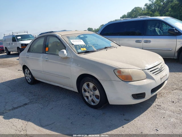 Продажа на аукционе авто 2007 Kia Spectra Ex, vin: KNAFE121975396043, номер лота: 45919126