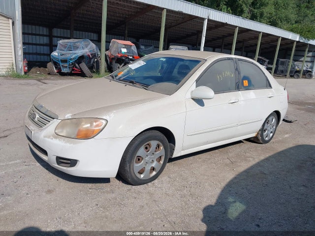 2007 Kia Spectra Ex მანქანა იყიდება აუქციონზე, vin: KNAFE121975396043, აუქციონის ნომერი: 45919126