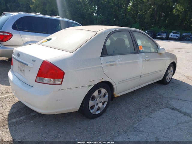 2007 Kia Spectra Ex მანქანა იყიდება აუქციონზე, vin: KNAFE121975396043, აუქციონის ნომერი: 45919126
