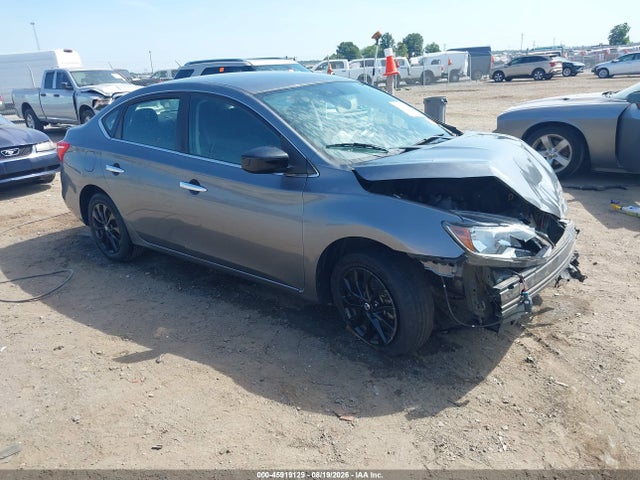 2018 Nissan Sentra S მანქანა იყიდება აუქციონზე, vin: 3N1AB7AP5JY249696, აუქციონის ნომერი: 45919129