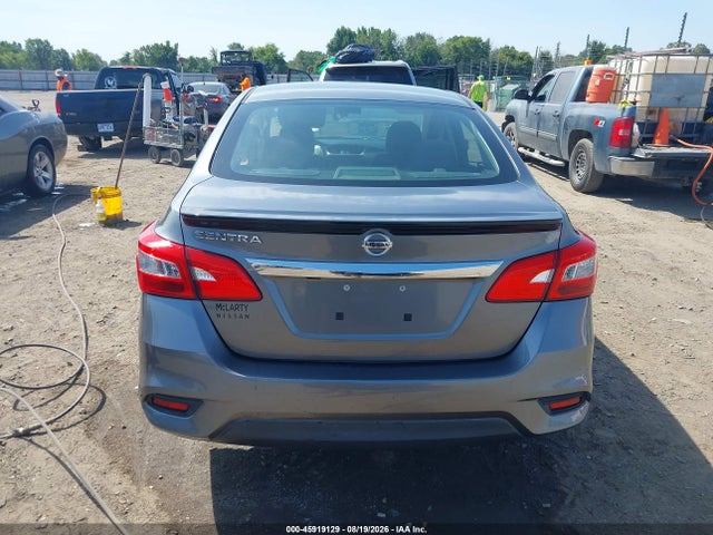 2018 Nissan Sentra S მანქანა იყიდება აუქციონზე, vin: 3N1AB7AP5JY249696, აუქციონის ნომერი: 45919129