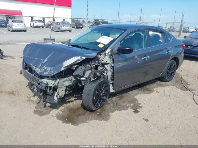 2018 Nissan Sentra S მანქანა იყიდება აუქციონზე, vin: 3N1AB7AP5JY249696, აუქციონის ნომერი: 45919129