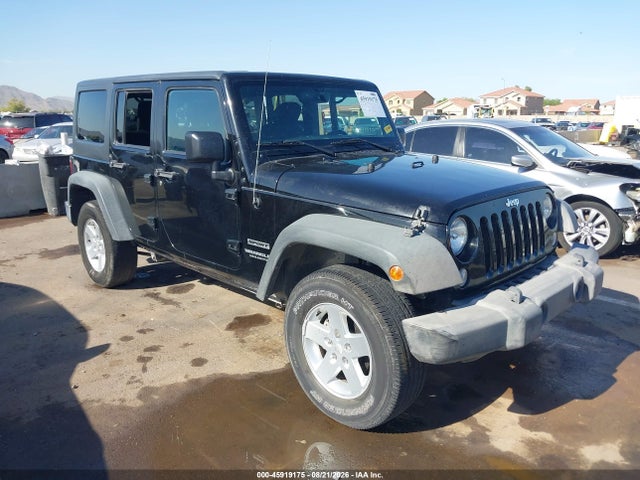 Aukcja sprzedaży 2016 Jeep Wrangler Unlimited Sport, vin: 1C4BJWDG3GL191597, numer aukcji: 45919175