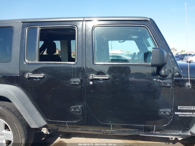 Aukcja sprzedaży 2016 Jeep Wrangler Unlimited Sport, vin: 1C4BJWDG3GL191597, numer aukcji: 45919175