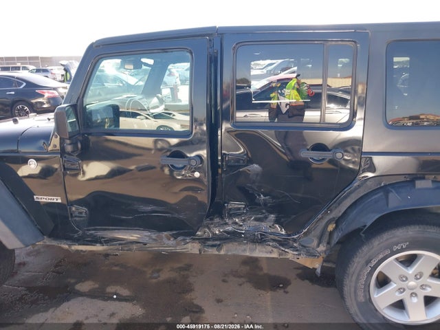 Aukcja sprzedaży 2016 Jeep Wrangler Unlimited Sport, vin: 1C4BJWDG3GL191597, numer aukcji: 45919175