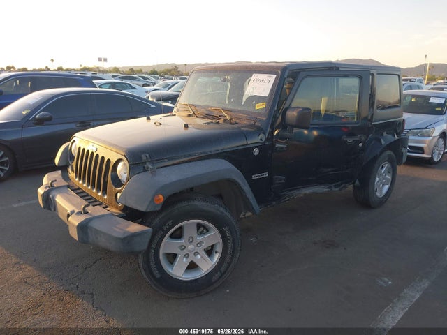 Aukcja sprzedaży 2016 Jeep Wrangler Unlimited Sport, vin: 1C4BJWDG3GL191597, numer aukcji: 45919175