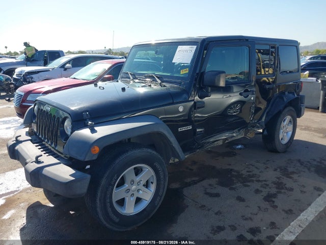Aukcja sprzedaży 2016 Jeep Wrangler Unlimited Sport, vin: 1C4BJWDG3GL191597, numer aukcji: 45919175