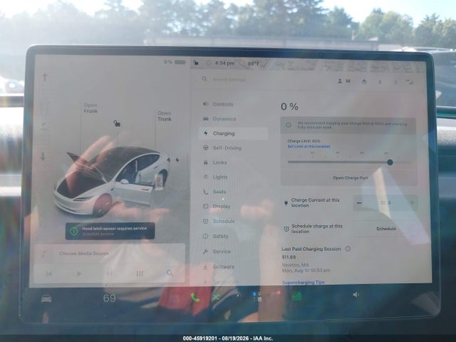 Продаж на аукціоні авто 2024 Tesla Model 3 Long Range Dual Motor All-wheel Drive/rear-wheel Drive, vin: 5YJ3E1EA1RF755503, номер лоту: 45919201
