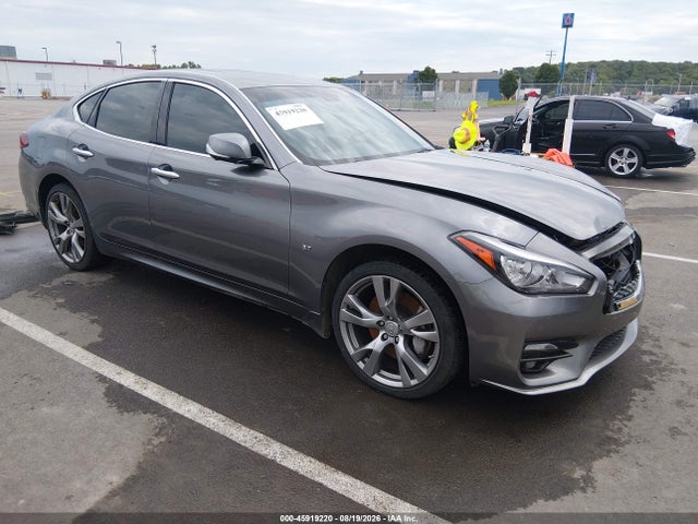 2019 Infiniti Q70 3.7x Luxe მანქანა იყიდება აუქციონზე, vin: JN1BY1AR9KM585132, აუქციონის ნომერი: 45919220