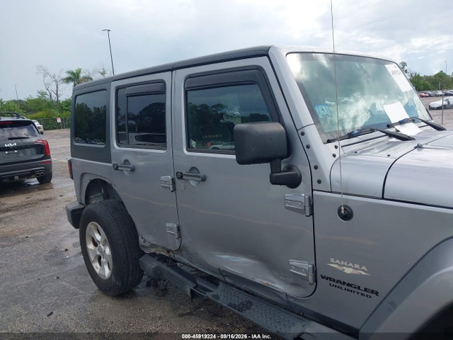 Продажа на аукционе авто 2013 Jeep Wrangler Unlimited Sahara, vin: 1C4BJWEG0DL626747, номер лота: 45919224