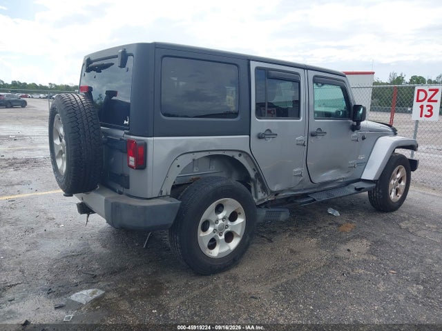 Продажа на аукционе авто 2013 Jeep Wrangler Unlimited Sahara, vin: 1C4BJWEG0DL626747, номер лота: 45919224