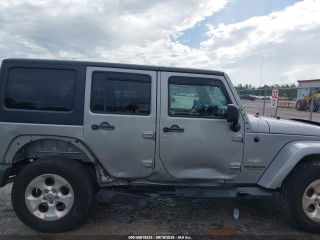 Продажа на аукционе авто 2013 Jeep Wrangler Unlimited Sahara, vin: 1C4BJWEG0DL626747, номер лота: 45919224
