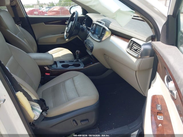 5XYPH4A50JG406915 KIA Sorento 3.3l Ex
