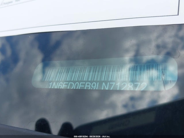 45919294 :رقم المزاد ، 1N6ED0EB9LN712872 vin ، 2020 Nissan Frontier Sv 4x4 مزاد بيع