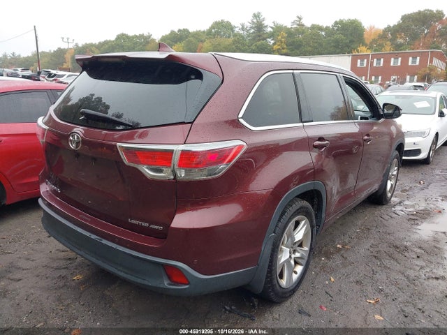 2016 Toyota Highlander Limited Platinum V6 მანქანა იყიდება აუქციონზე, vin: 5TDDKRFH4GS226112, აუქციონის ნომერი: 45919295